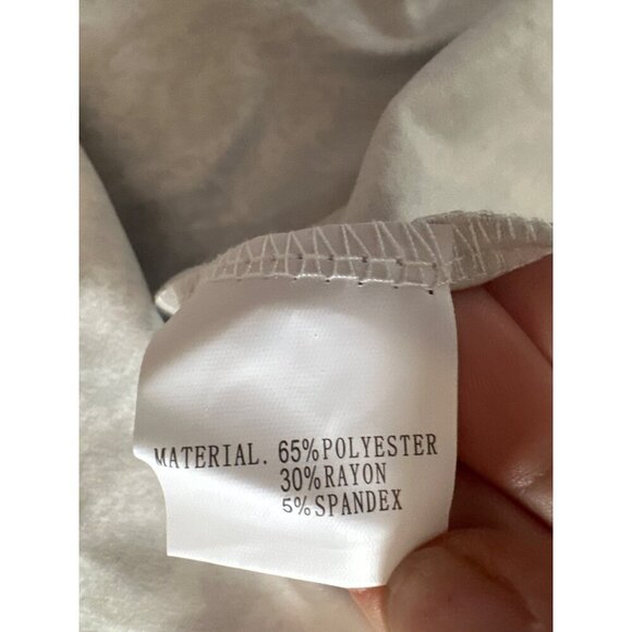 Snakeskin Print Womens Long Sleeve Blouse 3XL By Luckymore 65% Polyester 30% Ray - Picture 4 of 5